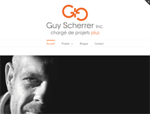 Tablet Screenshot of guyscherrer.com